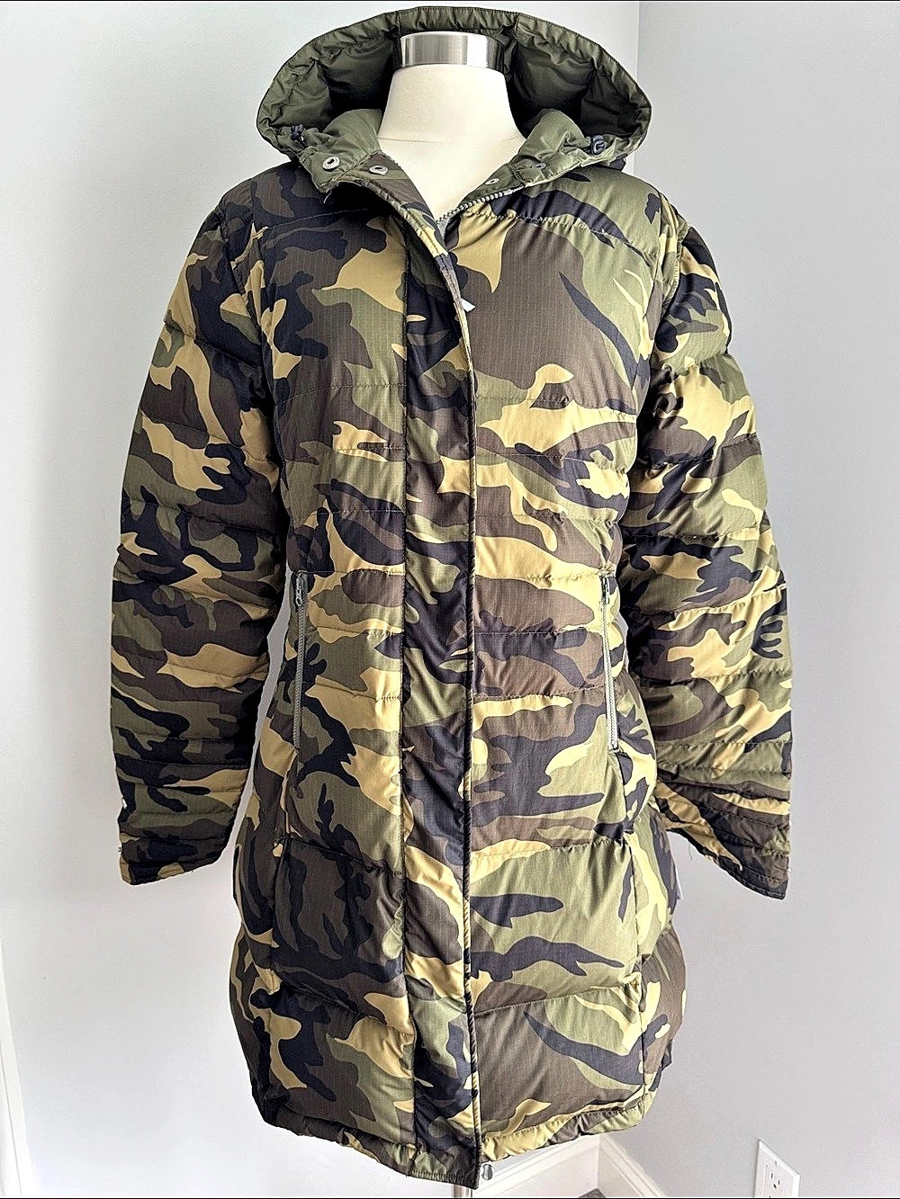 Spiewak Camo Down Puffer Coat Large